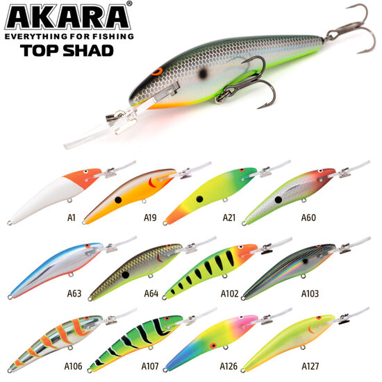 Akara Top Shad 105F 
