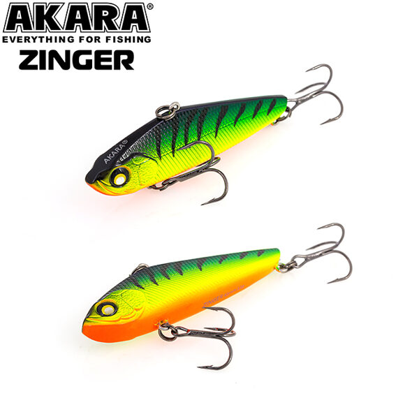 Akara Rattlin Zinger 60S (60mm, 9g, Fast Sinking) 