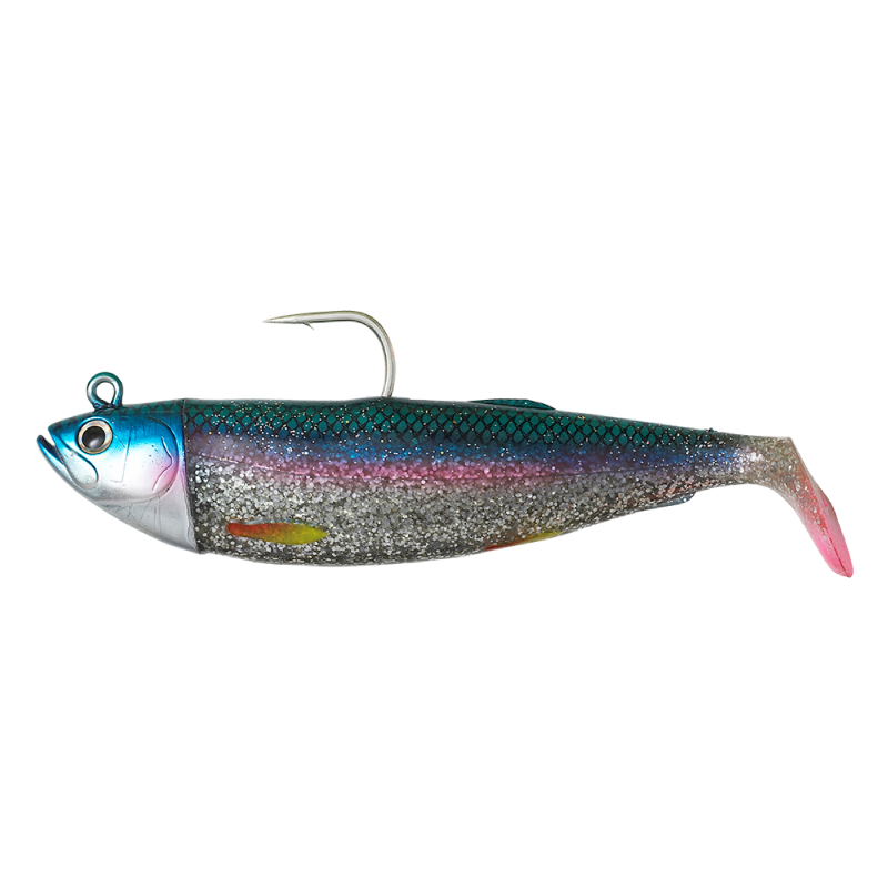 Gumijas zivtiņa ar džiga galvu SG CUTBAIT HERRING 20cm/ 270g Real Herring UV 