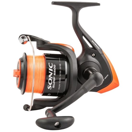 Sea Reel Trabucco Sonic Surf 6500 Long Cast with Max Plus Line (1BB, 4.1:1) 
