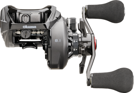 Okuma Hakai DTS 101X-A LH baitcasting reel 8.1:1 High-Speed