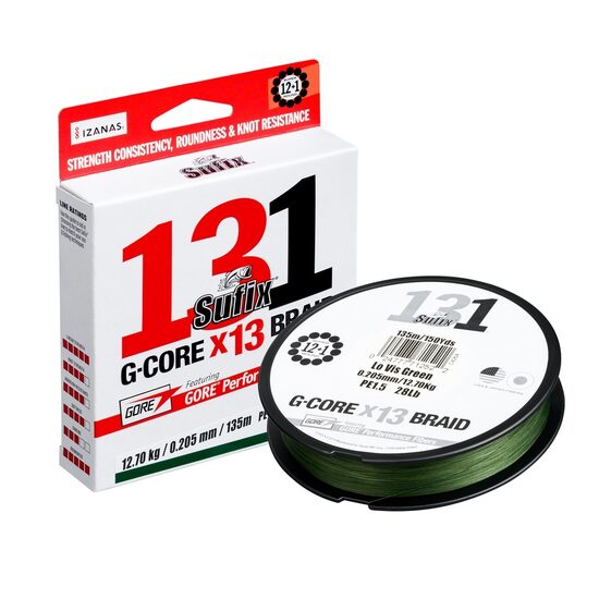 Sufix 131 G-Core X13 Lo-Vis Green 100m 0,104mm 5,4kg 