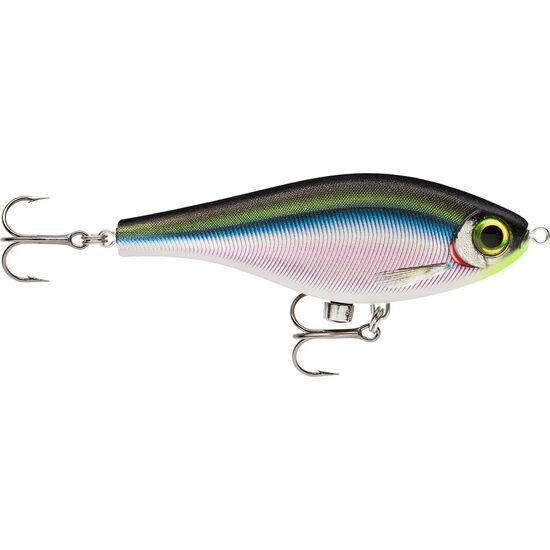 Rapala Super Shadow Rap Jerk 11 Radioactive Smelt (11cm, 41g, Sinking) 