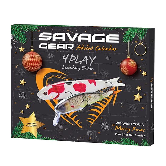 Savage Gear Adventes kalendārs 4Play Legendary Edition 2026