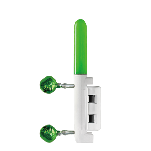 Rod Tip Light with Bells DLYFULL (for 3.5~4.5mm tips) - Green 