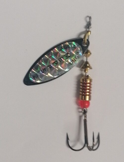 Spinner Mepps Aglia Long Rainbo 2 Black (7g)  