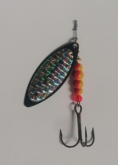 Spinner Mepps Aglia Long Rainbo 4 Black (17g) 