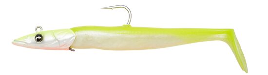Māneklis Savage Sandeel V2 21.5cm 140g Lemon Back 2+1 
