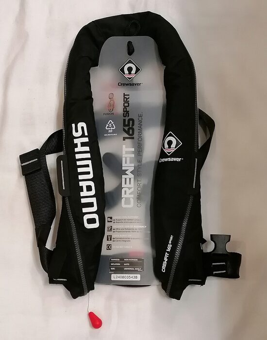 Shimano Crewsaver Crewfit 165N Sport Automatic Life Vest Black