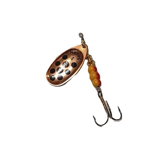Блесна Mepps Aglia Decoree 4 Copper/ Black Dot (9 г)