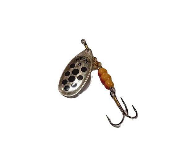 Блесна Mepps Aglia Decoree 4 Silver/ Black Dot (9 г)