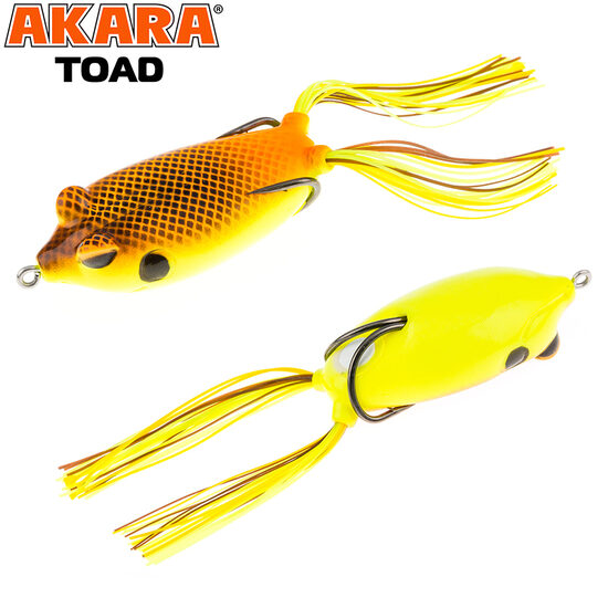 Pretzāļu maneklis Varde Akara Toad 60F #15 (60mm, 13g, Floating)