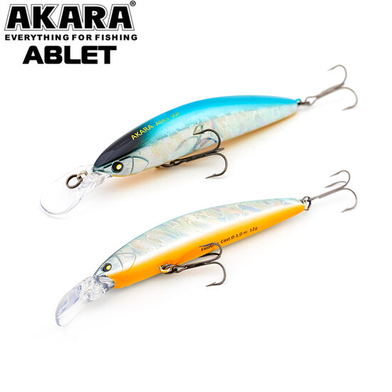 Vobleris Akara Ablet 90F (90mm, 12g, 0-1m, Floating)