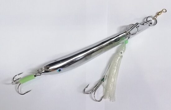 Pilker Behr Bananen Octopus Glow 400g Silver 