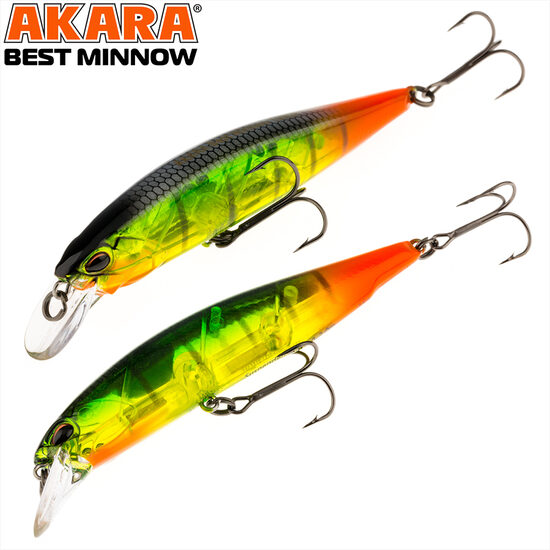 Akara Best Minnow 110SP #A190 (110mm, 17g, 0.5-2.5m, Suspending) 