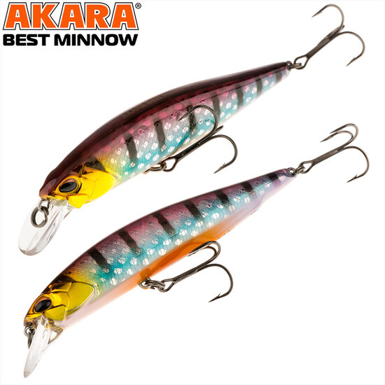 Akara Best Minnow 110SP #A209 (110mm, 17g, 0.5-2.5m, Suspending) 