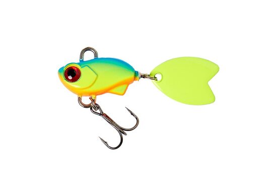 Māneklis Tail Spinner Narval Fishing Buzzing Bug 14g #001-Blue Back Chartreuse 