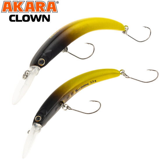 Akara Clown 55SS #A257 (55mm, 2.5g, 1-1.5m, Suspending) 