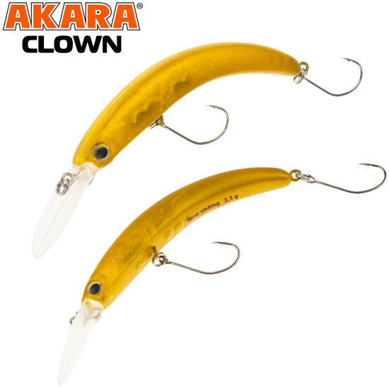 Akara Clown 55SS #A261 (55mm, 2.5g, 1-1.5m, Suspending) 