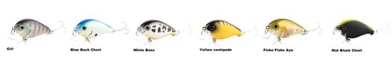 Vobleris Lucky Craft Clutch SR (45mm, 6.6g, 0-0.6m, Floating)