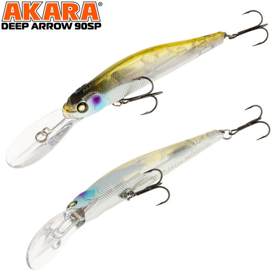Akara Deep Arrow 90SP #A235 (90mm, 12g, 2-3m, Suspending) 