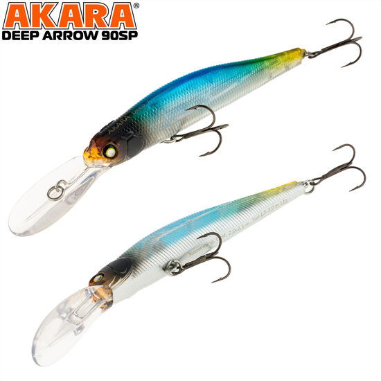 Akara Deep Arrow 90SP #A237 (90mm, 12g, 2-3m, Suspending) 