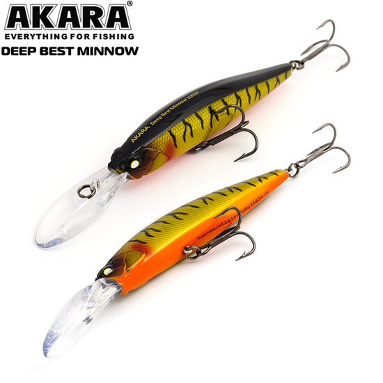 Vobleris Akara Deep Best Minnow 100SP #A112 (100mm, 16g, 2-6m, Suspending)