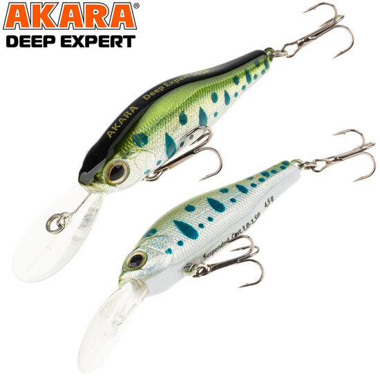 Akara Deep Expert 50SP #A156 (50mm, 4.5g, 1-2m, Suspending) 