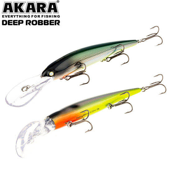 Vobleris Akara Deep Robber 120F #A103 (120mm, 19g, 4.5-7m, Floating)