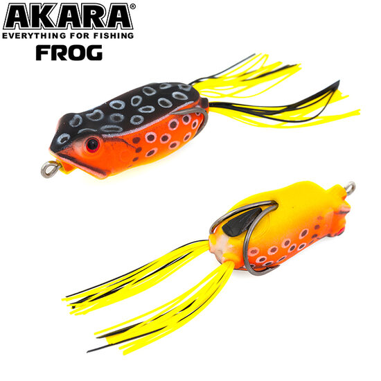 Pretzāļu maneklis Varde Akara Frog 55F #1 (55mm, 12g, Floating)