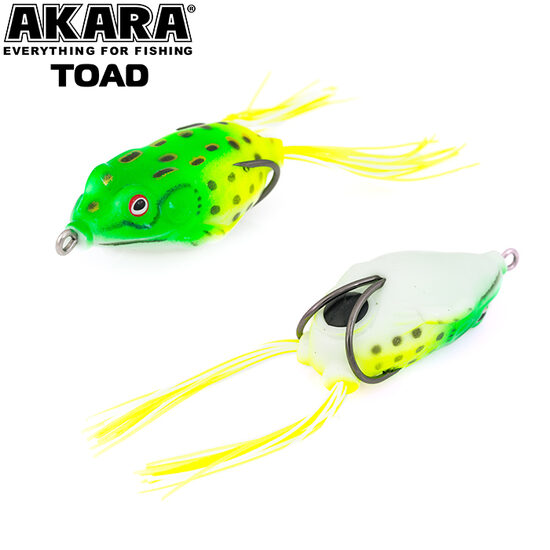 Pretzāļu maneklis Varde Akara Toad 60F #5 (60mm, 13g, Floating)