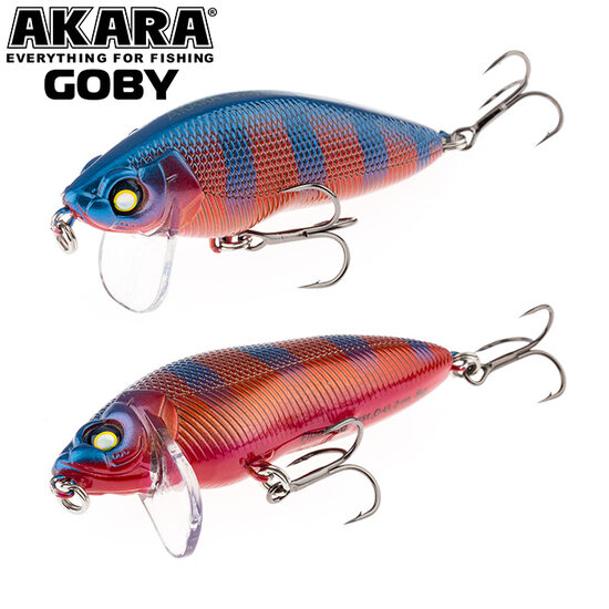 Vobleris Akara Goby 65F #A212 (65mm, 8g, 0-0.2m, Floating)