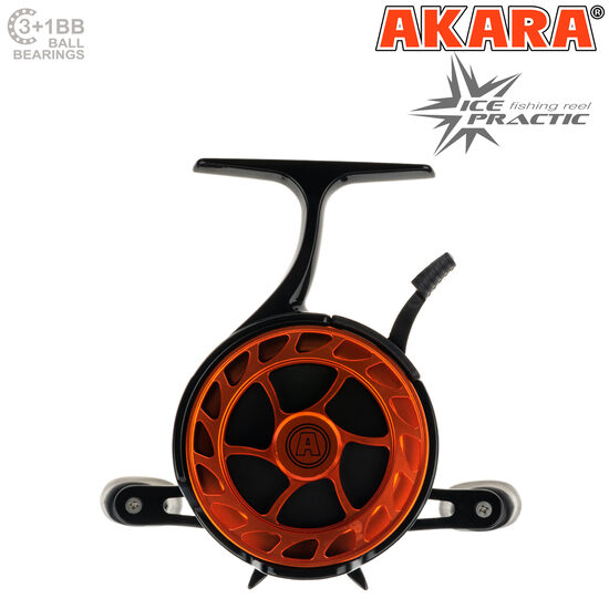 Akara Ice Practic 3+1bb ziemas multiplikatora spole 