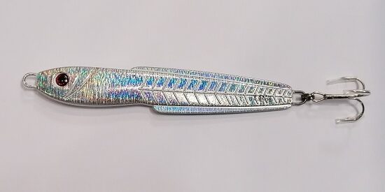 Pilker AFT Conger 150g Holo-Silver