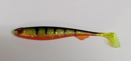 FOX Rage Slick Shad 13cm 12g Ultra UV Perch 