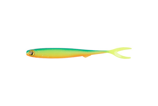 FOX Rage Slick Finesse Super Soft 20cm 26g UV Blue Back Chartreuse 