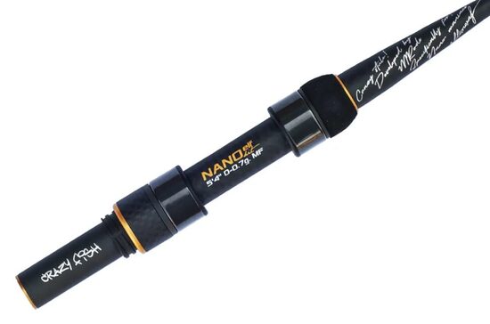 Spinings Crazy Fish Nano Elf Hit 162cm 0-0.7g, PE 0.05-0.1, Medium Fast, 36g 