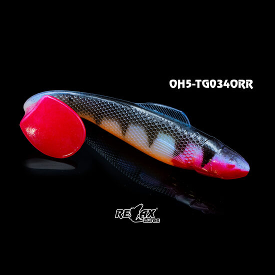 Gumijas zivtiņa Relax OHIO 5 OH5-TG034ORR (12.5cm, 17g, 1pcs)