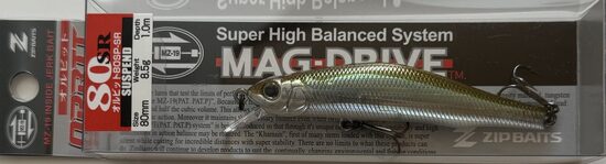 Zip Baits Orbit 80SP SR #021 (80mm, 8.5g, 0.2-1.0m, Suspend) 