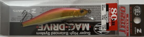 Zip Baits Orbit 80SP SR #049 (80mm, 8.5g, 0.2-1.0m, Suspend) 