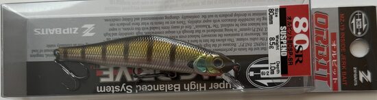 Zip Baits Orbit 80SP SR #509 (80mm, 8.5g, 0.2-1.0m, Suspend) 