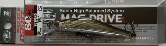 Zip Baits Orbit 80SP SR #510R (80mm, 8.5g, 0.2-1.0m, Suspend) 