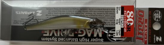 Zip Baits Orbit 80SP SR #767 (80mm, 8.5g, 0.2-1.0m, Suspend) 
