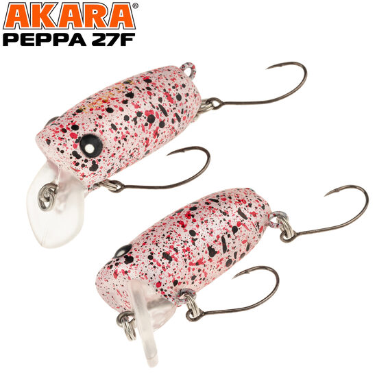 Akara Peppa 27F #A254 (27mm, 2.1g, 0-0.3m, Floating) 