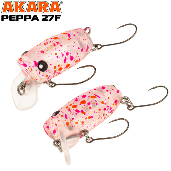 Akara Peppa 27F #A263 (27mm, 2.1g, 0-0.3m, Floating) 