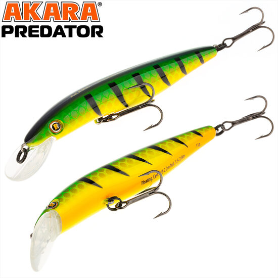 Vobleris Akara Predator 85F (85mm, 8g, 0.6-1.8m, Floating)