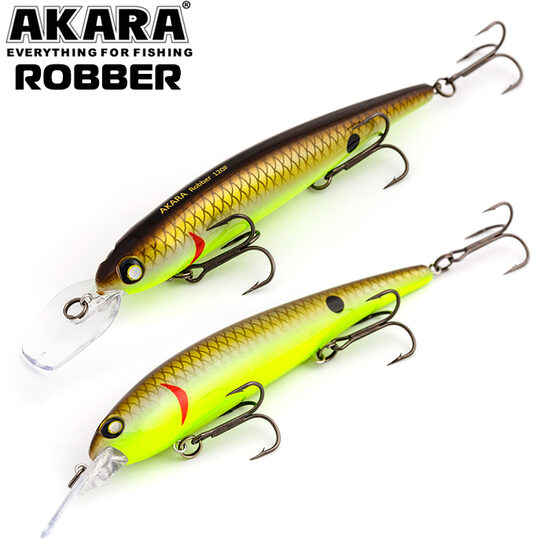 Akara Robber 120F #A64 (120mm, 19g, 1.5-3.5m, Floating) 
