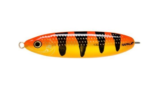 Rapala Weedless Minnow Spoon RMS08-GFRT (8cm, 22g, Sinking) 