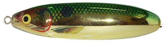 Rapala Weedless Minnow Spoon RMS08-GSD (8cm, 22g, Sinking) 