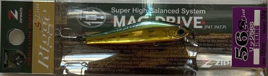 Zip Baits Rigge 56S #429 (56mm, 3.6g, Sinking) 